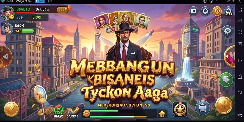 Screenshot menunjukkan gameplay Tycoon yang menantang dan menarik.