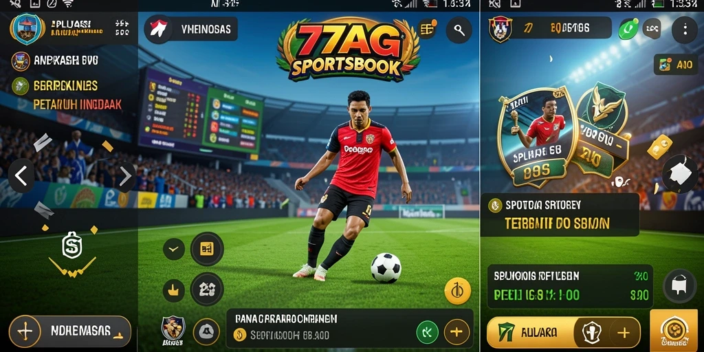 Tampilan antarmuka <strong>77AG</strong> dengan pilihan taruhan yang jelas.