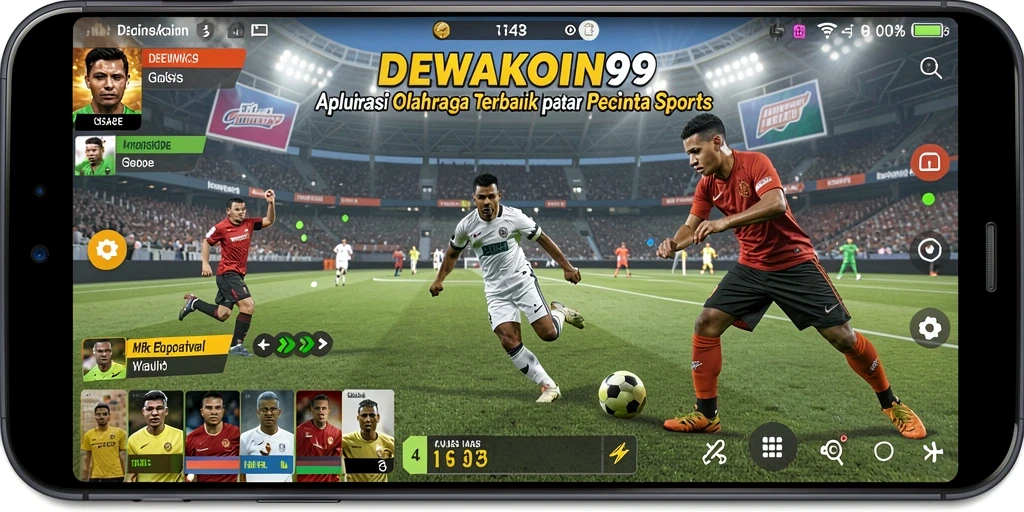 Tangkapan layar utama dari gameplay DEWAKOIN99 yang menunjukkan aksi seru di arena.