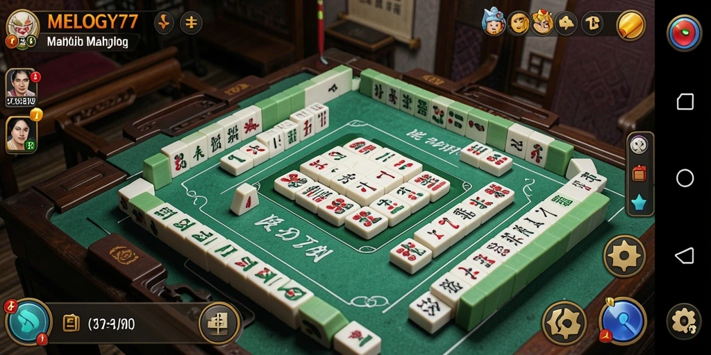 Tampilan gameplay <strong>MELODY77</strong> yang menarik dan seru.
