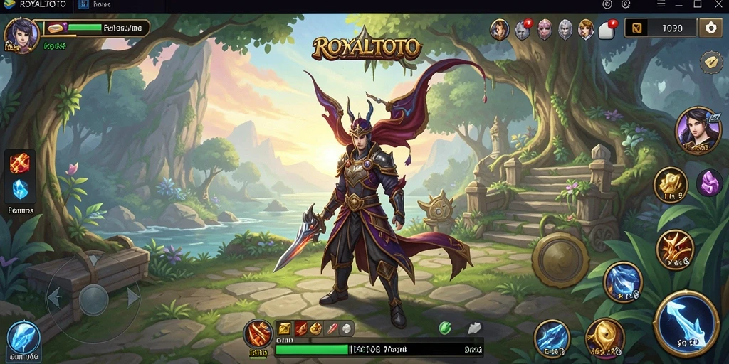 Gameplay ROYALTOTO yang penuh tantangan dan petualangan.