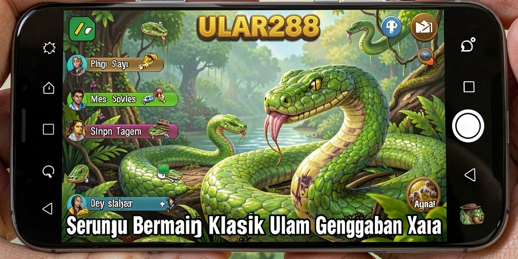 Tampilan gameplay ULAR288 yang penuh warna dan seru.